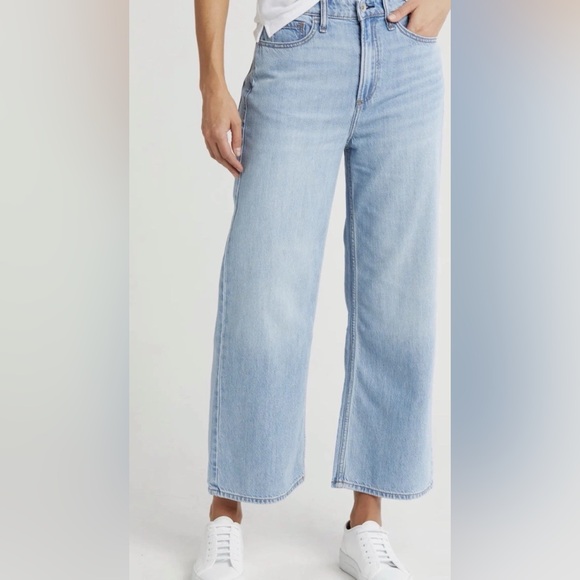 rag & bone Denim - Rag & Bone Lori Mid-Rise Crop Jeans Light Wash BLUE Size 30 NWT Soft Cotton
